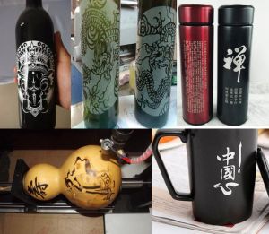 济南槐荫区酒瓶葫芦工艺品激光雕刻机